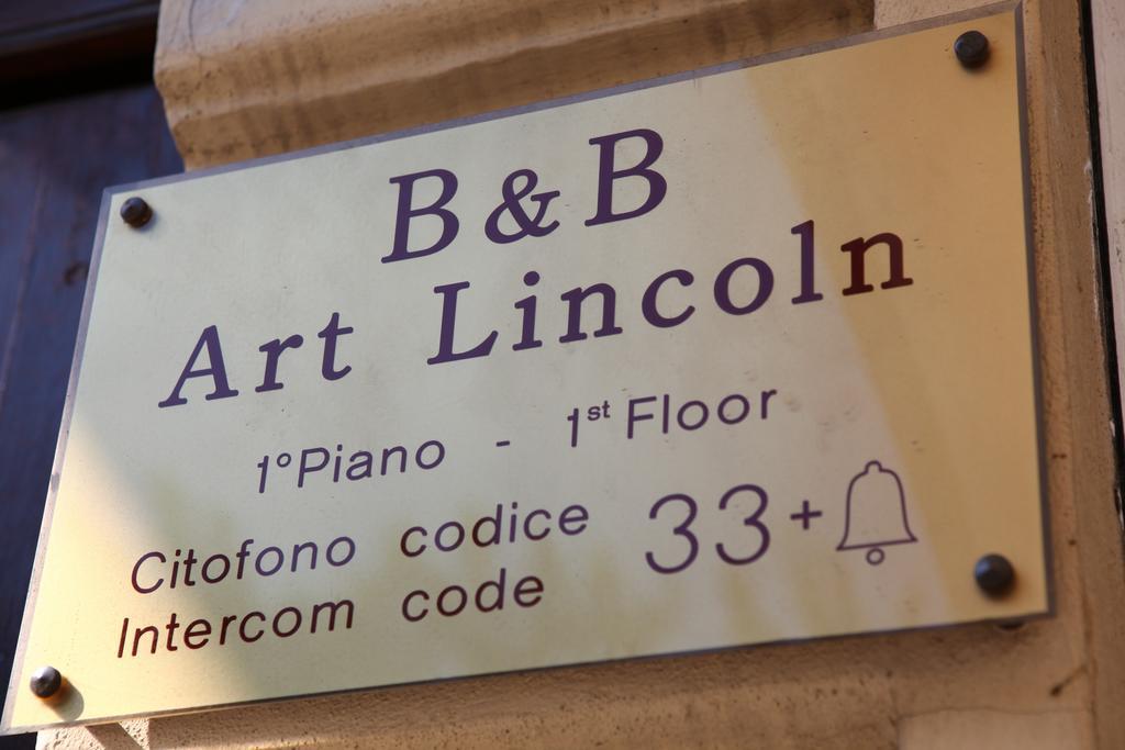 Art Lincoln Bed & Breakfast ปาแลร์โม ภายนอก รูปภาพ